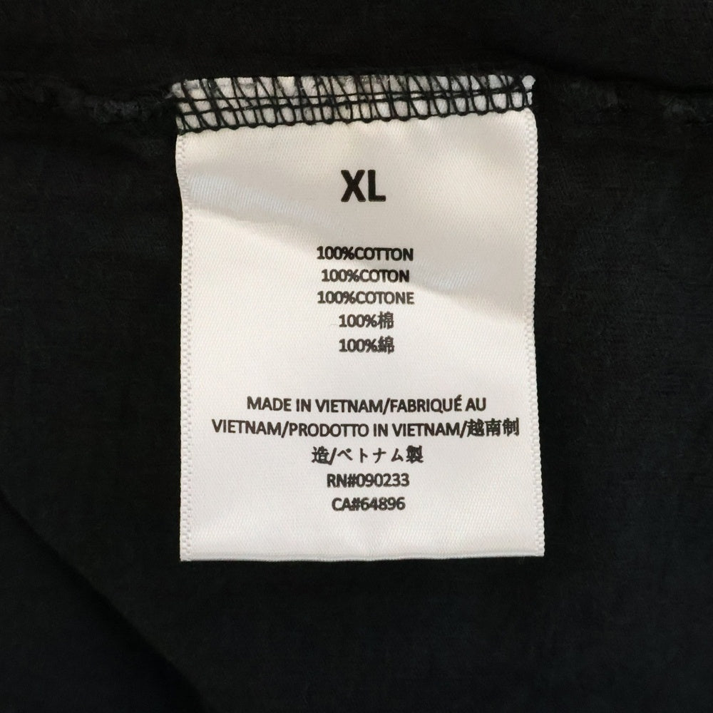FEAR OF GOD ESSENTIALS(フィアオブゴッド エッセンシャルズ) L/S T-SHIRT 両面フェルトロゴ 長袖Tシャツ クルーネックカットソー チャコール