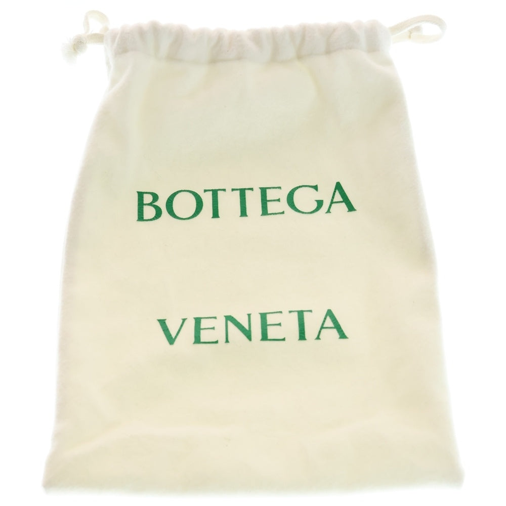 BOTTEGA VENETA(ボッテガヴェネタ) ミニ ザ ポーチ イントレチャート パイソン柄 レザー ショルダーバッグ クラッチバッグ ブラウン レディース