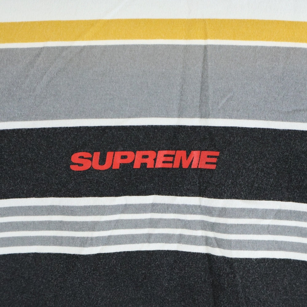 SUPREME(シュプリーム) 19AW Stripe S/S Top ストライプ ショートスリーブトップ クルーネック 半袖Tシャツ カットソー マルチ