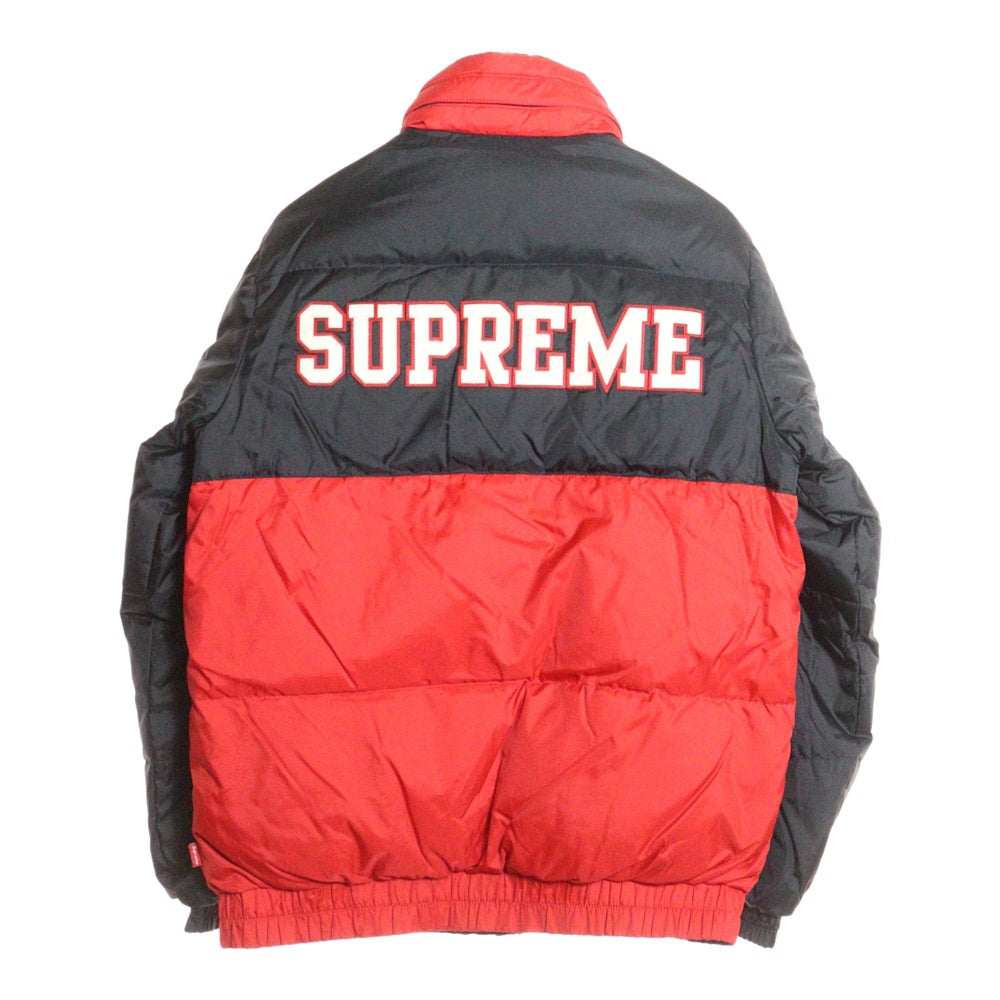 SUPREME(シュプリーム) 14AW Reversible Puffy Jacket リバースパフィージャケット ダウンジャケット ブラック/レッド