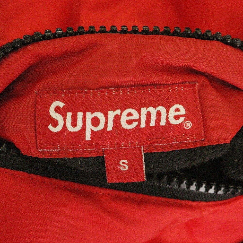 SUPREME(シュプリーム) 14AW Reversible Puffy Jacket リバースパフィージャケット ダウンジャケット ブラック/レッド