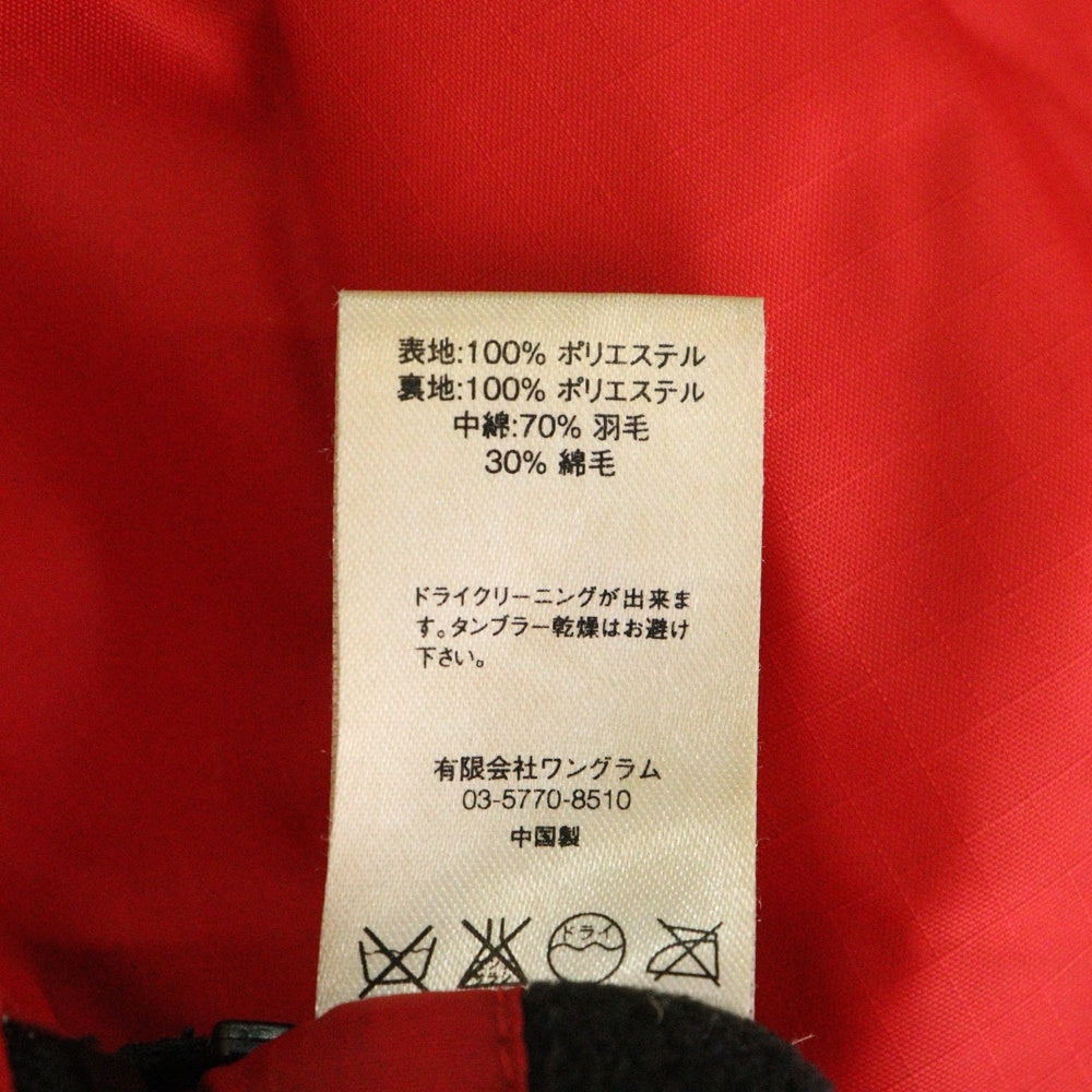 SUPREME(シュプリーム) 14AW Reversible Puffy Jacket リバースパフィージャケット ダウンジャケット ブラック/レッド