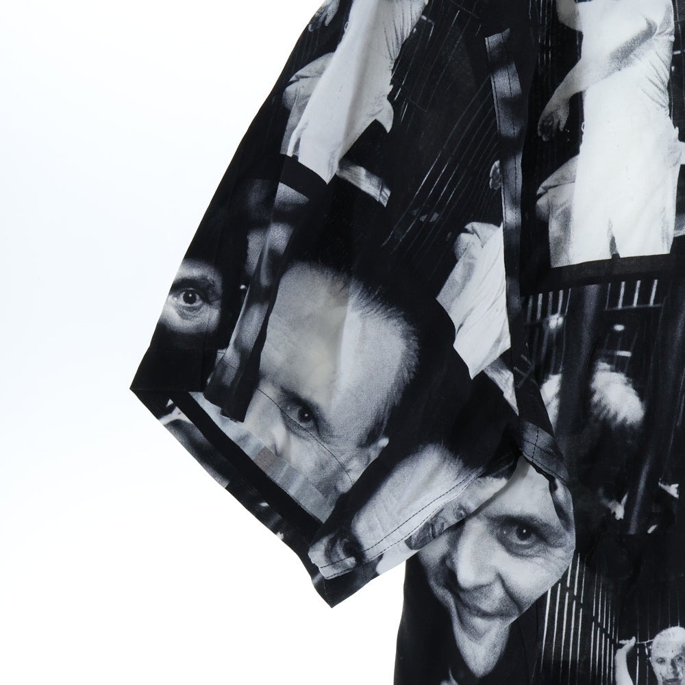 WACKO MARIA(ワコマリア) 21SS THE SILENCE OF THE LAMBS S/S HAWAIIAN SHIRT 羊たちの沈黙 オープンカラー ハワイアン 半袖シャツ ブラック