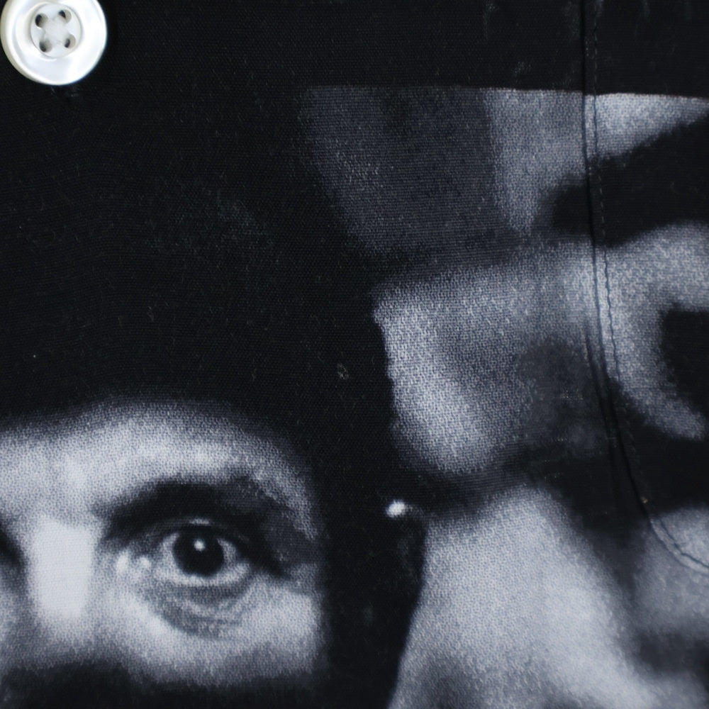 WACKO MARIA(ワコマリア) 21SS THE SILENCE OF THE LAMBS S/S HAWAIIAN SHIRT 羊たちの沈黙 オープンカラー ハワイアン 半袖シャツ ブラック