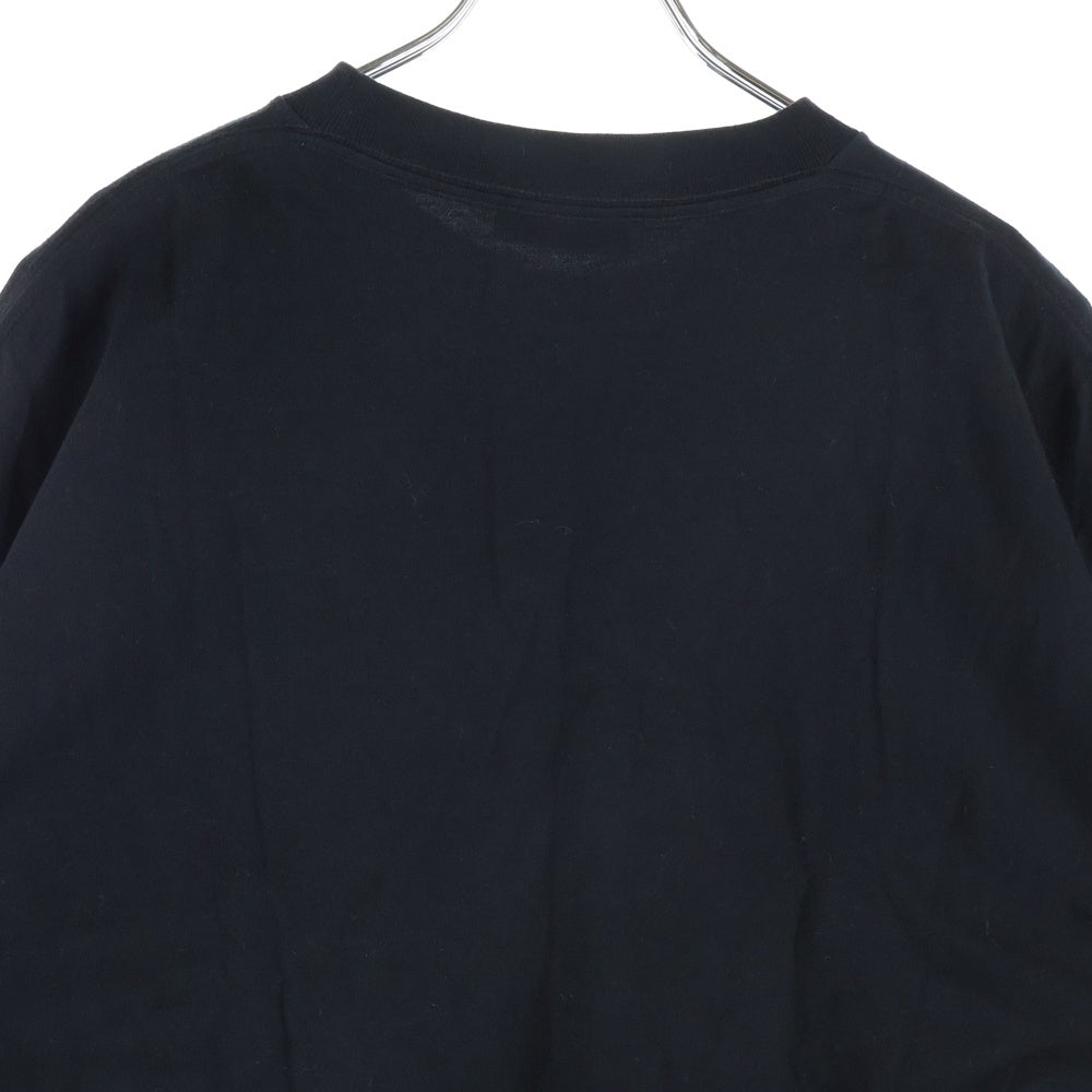 BALENCIAGA(バレンシアガ) 19SS DEMNA GVASALIA 18+ LOGO PRINT Tee デムナ ヴァザリア ロゴ プリント クルーネック 半袖カットソー Tシャツ ブラック 612966 TIV43