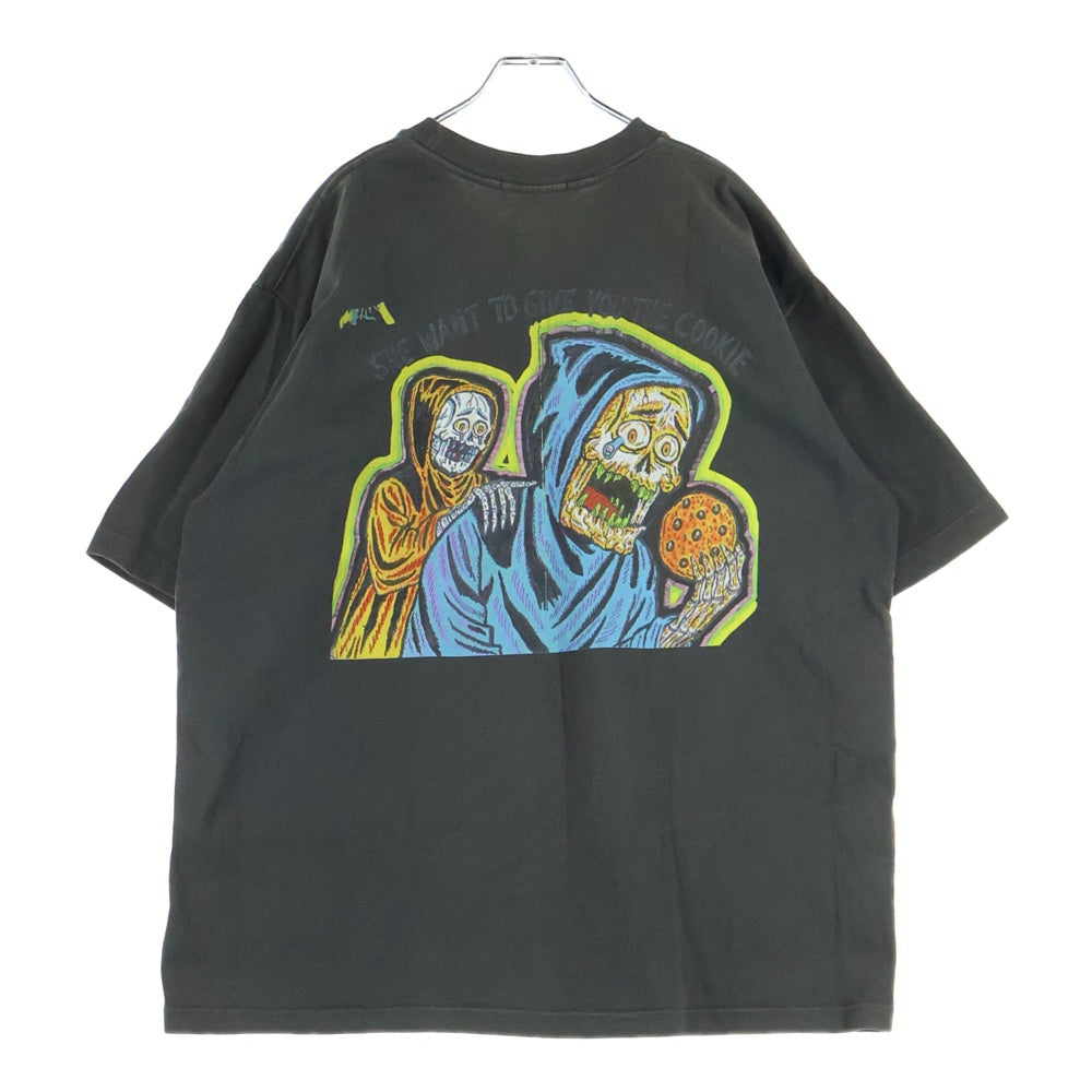 YEEZY SEASON 6(イージーシーズンシックス) XXXtentacion HOLY THE GATE S/S Tee テンタシオン ホーリー・ザ・ゲート クルーネック 半袖Tシャツカットソー チャコール