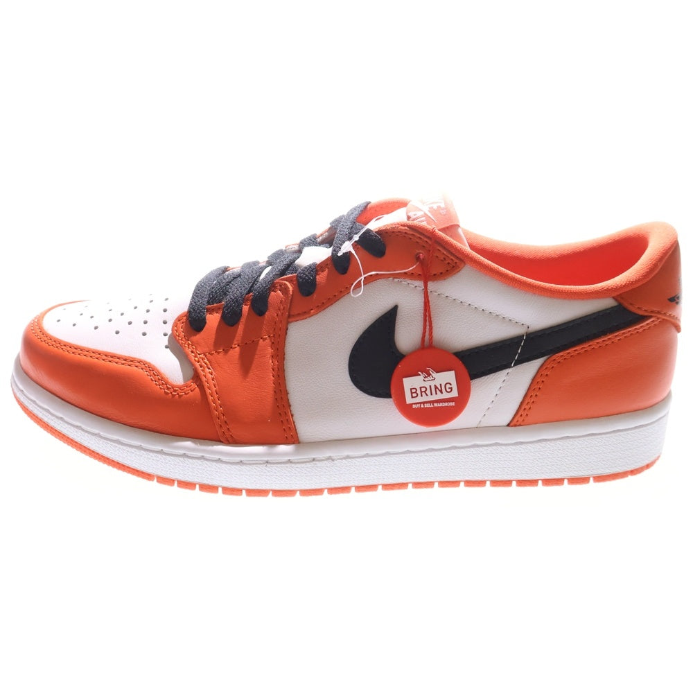 NIKE(ナイキ) AIR JORDAN 1 LOW OG STARFISH エアジョーダン1 スターフィッシュ ローカットスニーカー オレンジ/ホワイト US9.5/27.5cm CZ0790-801