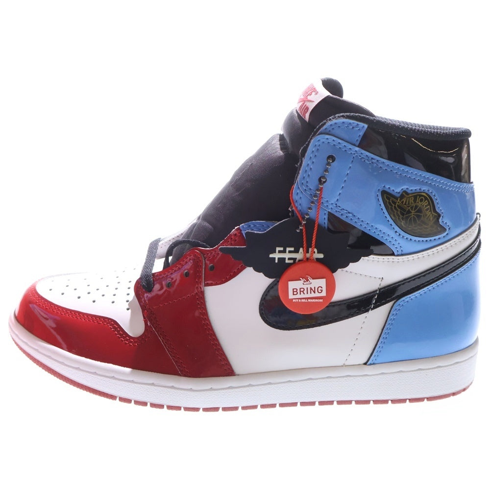 NIKE(ナイキ) AIR JORDAN1 HIGH OG FEARLESS エアジョーダン1 ハイ フィアレス ハイカットスニーカー レッド/ブルー US10/28cm CK5666-100