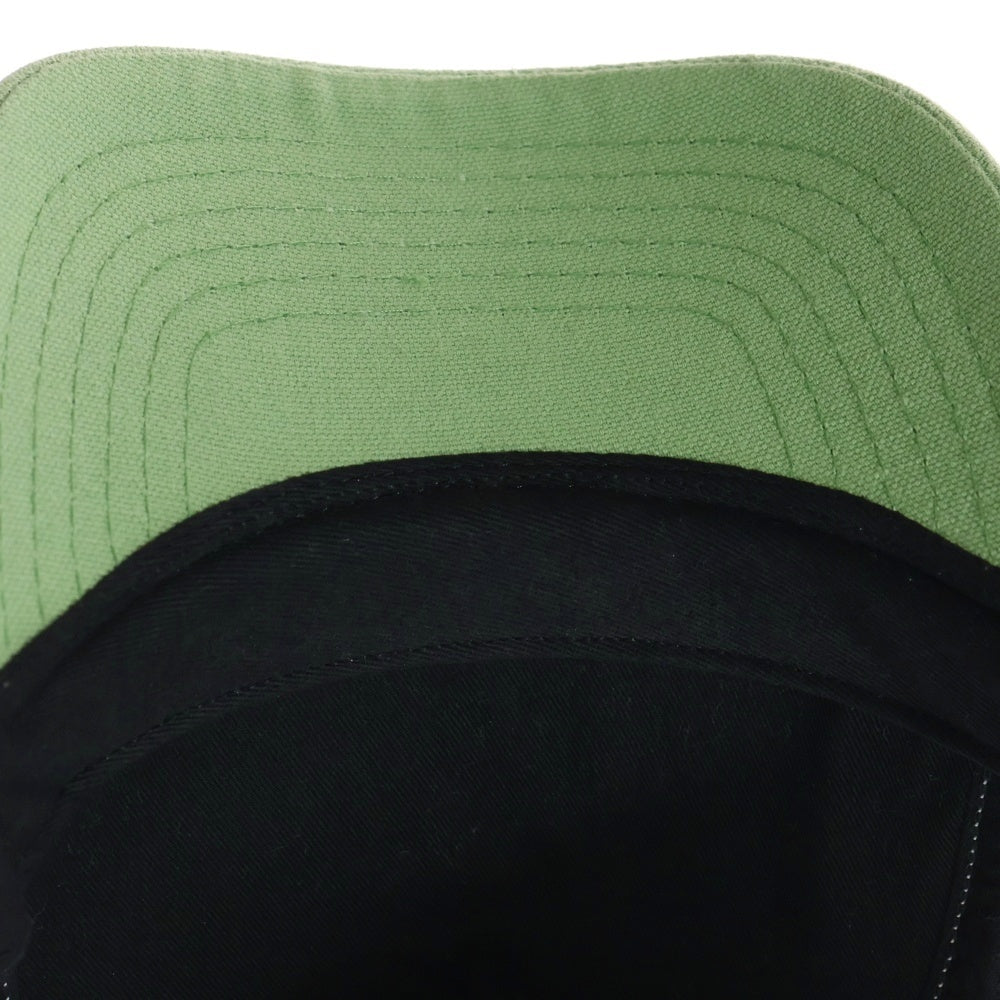 AMIRI(アミリ) 24SS MA EMBROIDERED COTTON CAP ロゴ刺繍 コットン メッシュ ベースボールゃップ ライトグリーン SRAMHATR1002SMRBC014