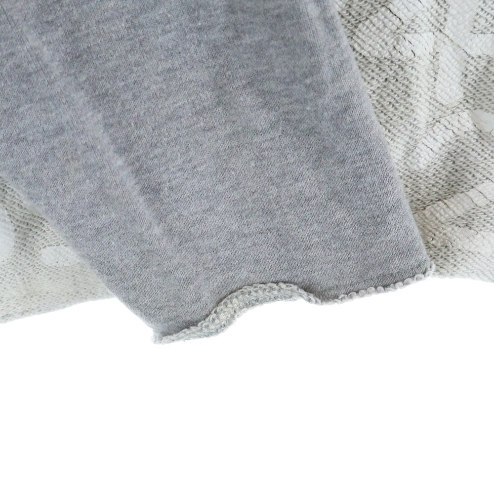 COMME des GARCONS(コムデギャルソン) ×10 corso como コルソコモ インサイドアウト フロントロゴプリント クルーネック 長袖Tシャツ カットソー グレー SB-T906