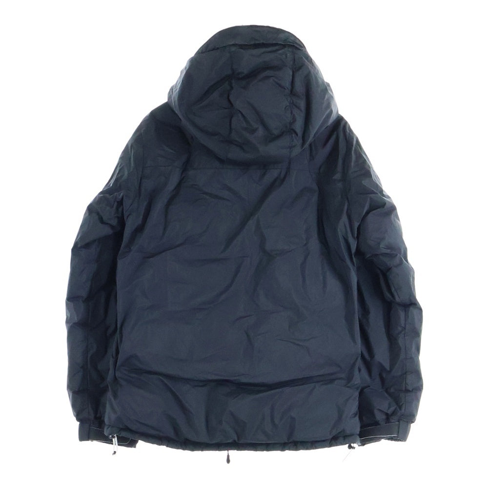 URBAN RESEARCH(アーバンリサーチ) ×NANGA ジップアップフーディー ナイロン ダウンジャケット ブラック UM13-KC080