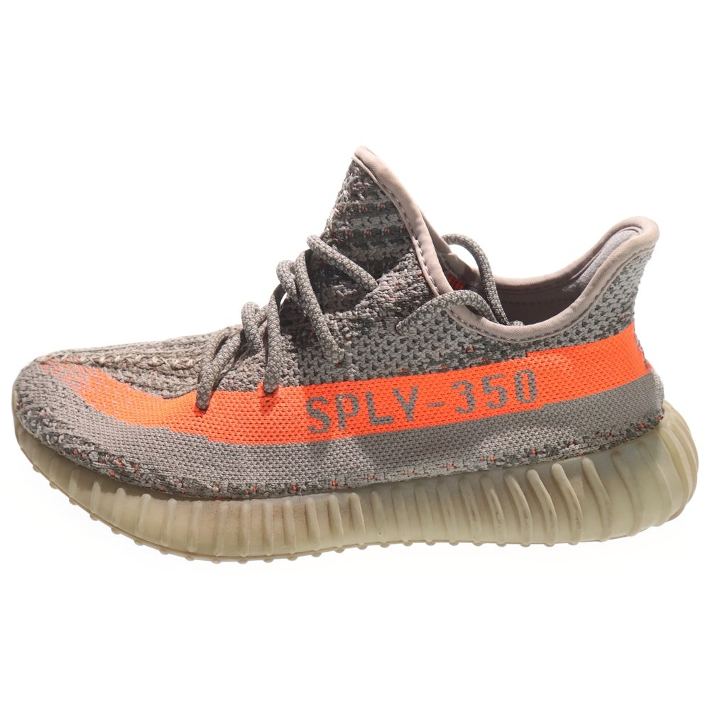 adidas(アディダス) YEEZY BOOST 350 V2 BELUGA イージーブースト 350 V2 ベルーガ ローカットスニーカー グレー/オレンジ US7/25cm BB1826