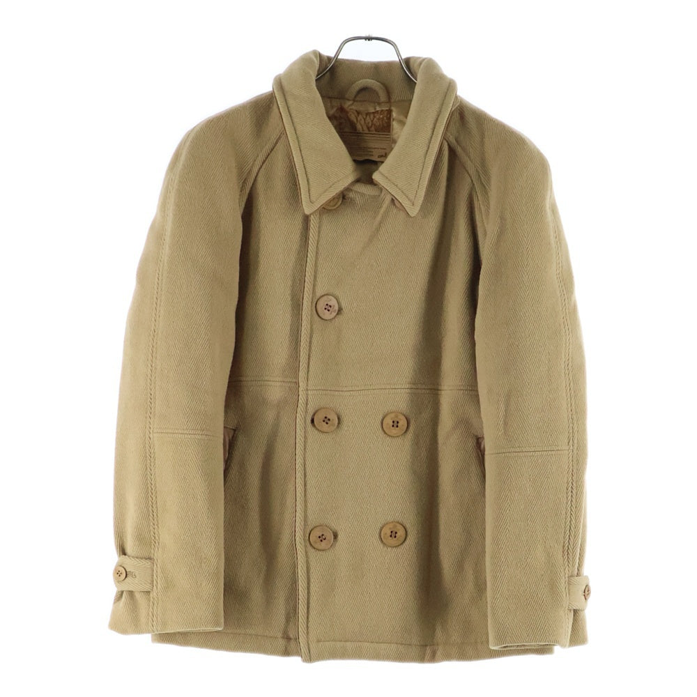 nonnative(ノンネイティブ) 碇ボタン ウール Pコート ジャケット ベージュ