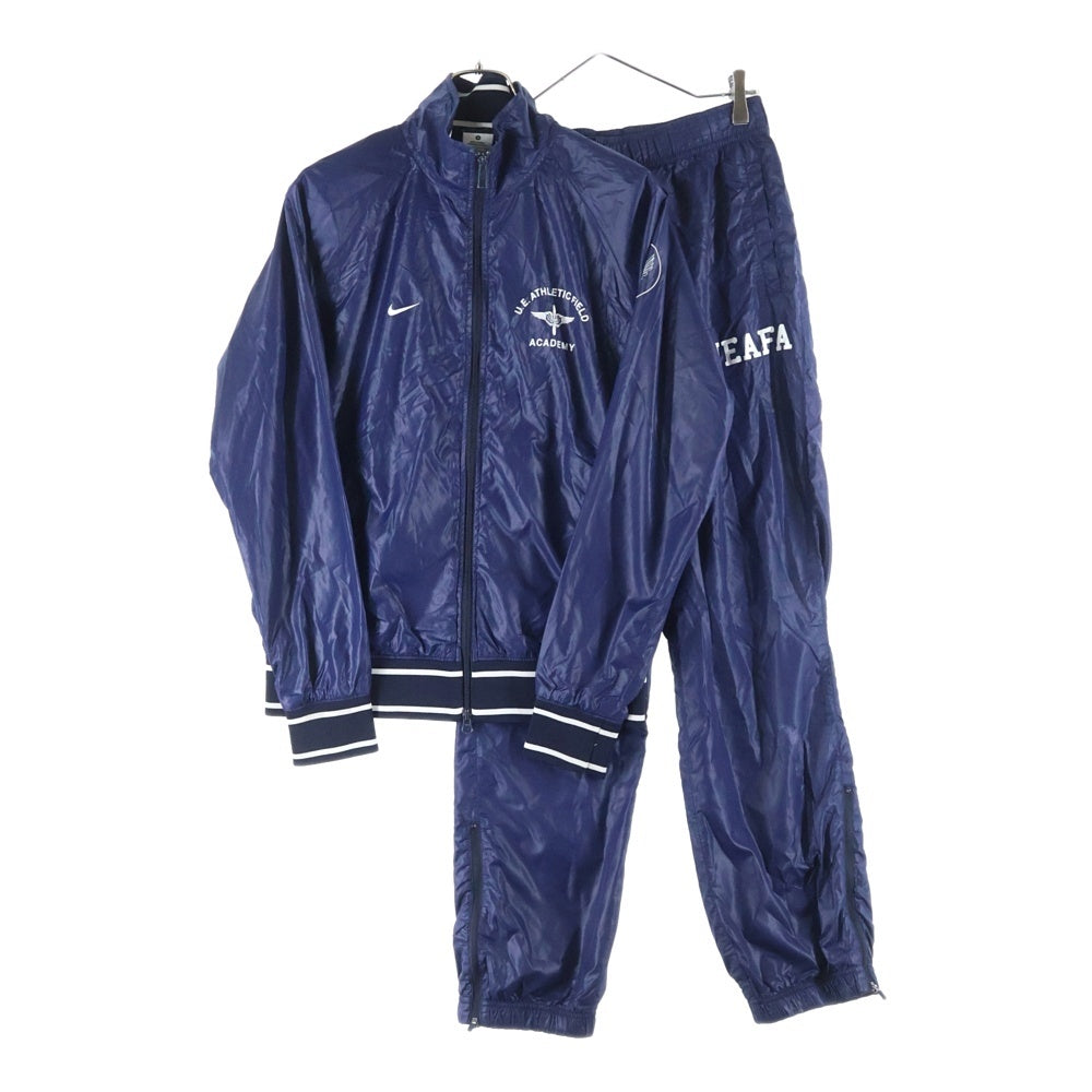 NIKE(ナイキ) UNIFORM EXPERIMENT ユニフォームエクスペリメント ナイロン トラックジャケット トラックパンツ セットアップ ネイビー 473689-451