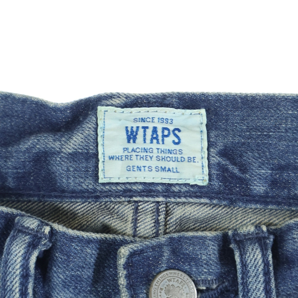 WTAPS(ダブルタップス) BLUES VERY SKINNY ブルーズベリースキニー スリムストレート デニムパンツ インディゴ 122GWDT-PTM05