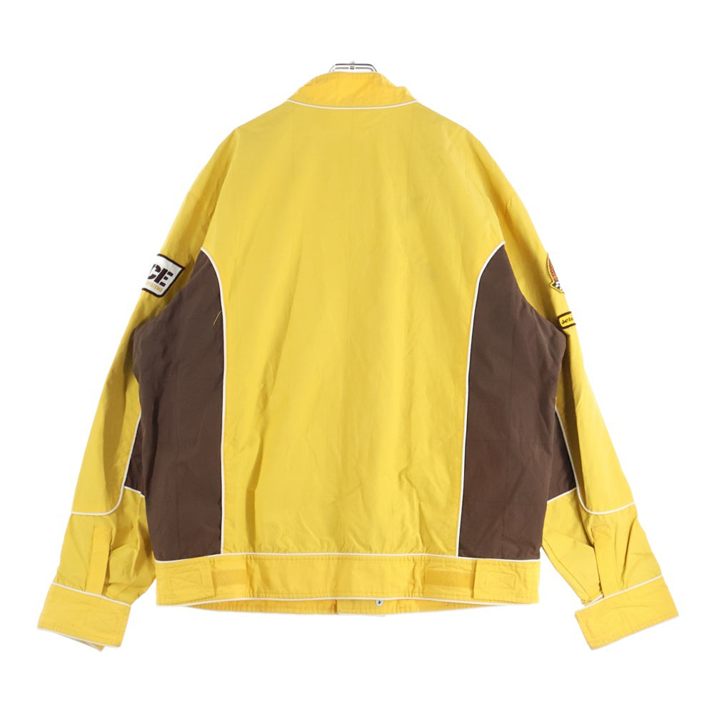NO BRAND(ノーブランド) ENYCE エニーチェ ロゴワッチ レーシング ジャケット イエロー