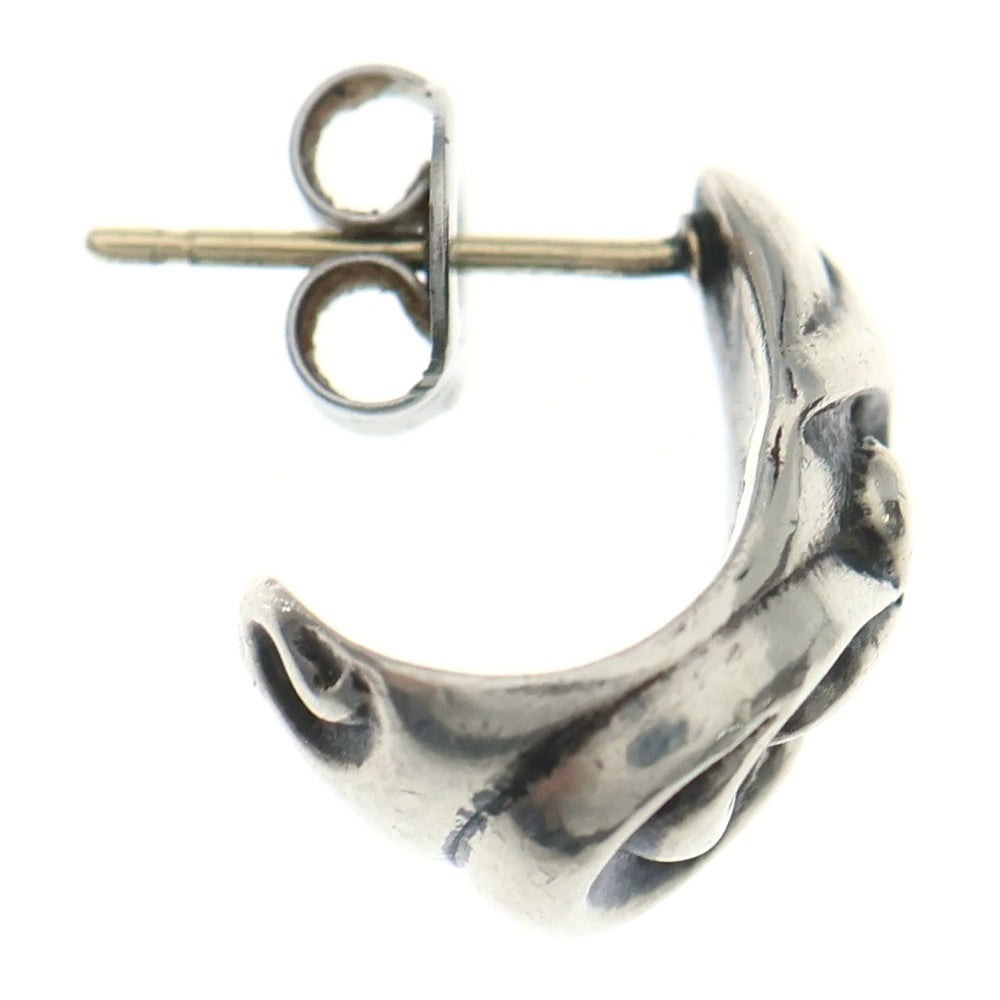 CHROME HEARTS(クロムハーツ) CARVED TEARDROP カーブドティアドロップ ピアス シルバー BCA091