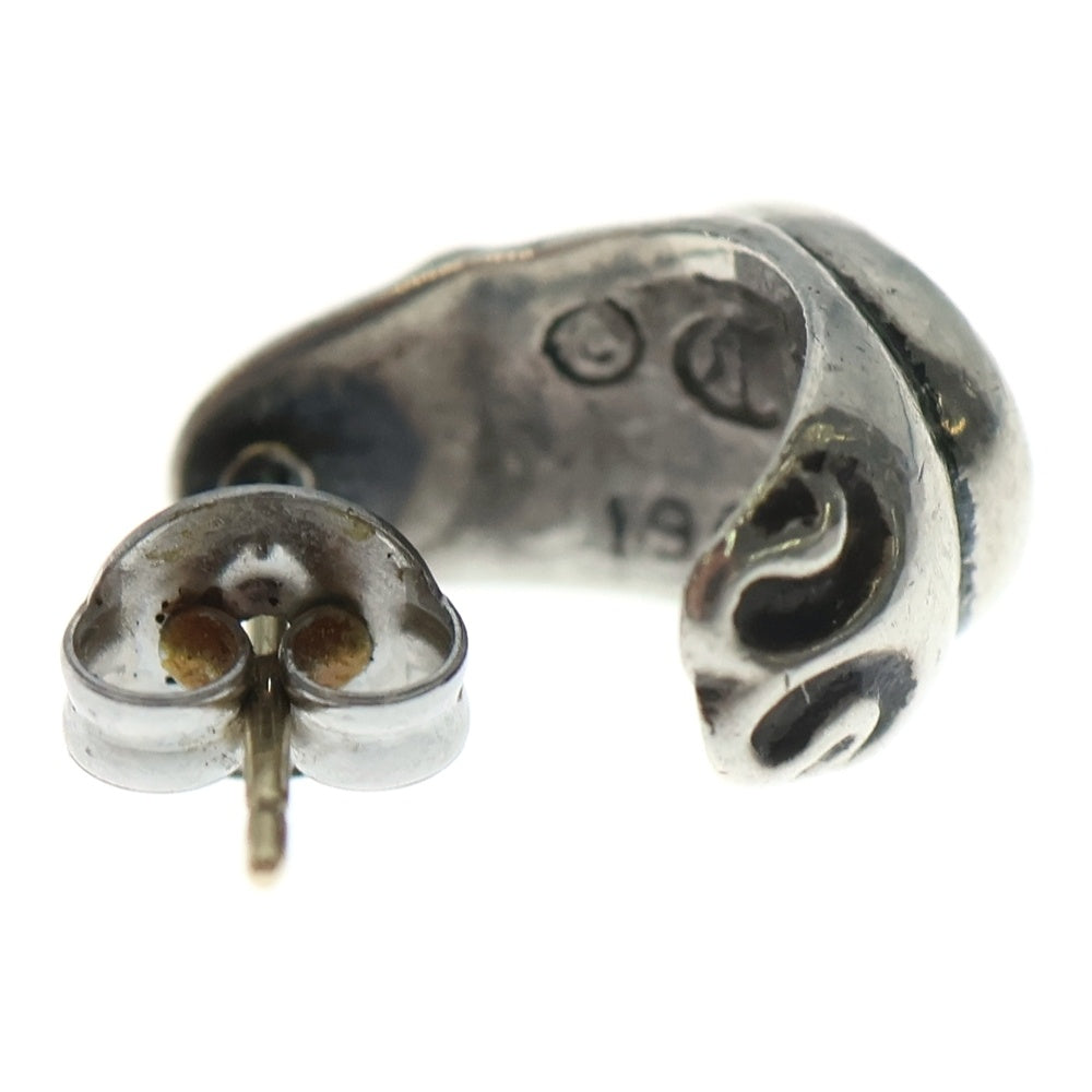 CHROME HEARTS(クロムハーツ) CARVED TEARDROP カーブドティアドロップ ピアス シルバー BCA091