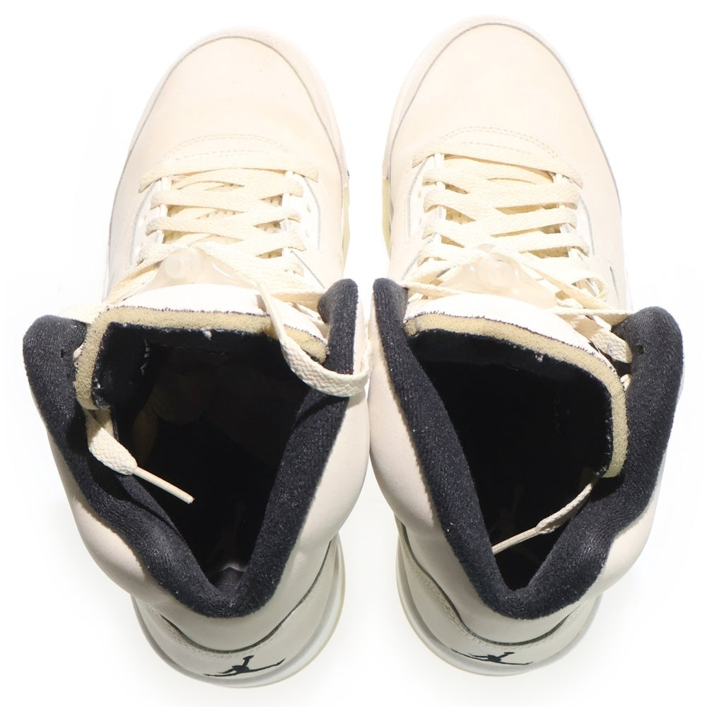 NIKE(ナイキ) Air Jordan 5 Retro SE Sail エアジョーダン5 レトロ SE セイル ハイカットスニーカー ホワイト US8.5/26.5cm FN7406-100