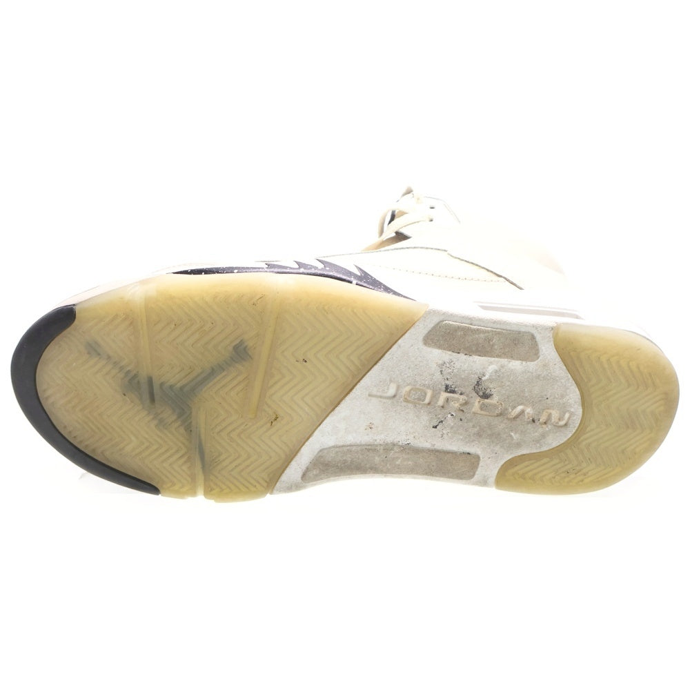 NIKE(ナイキ) Air Jordan 5 Retro SE Sail エアジョーダン5 レトロ SE セイル ハイカットスニーカー ホワイト US8.5/26.5cm FN7406-100