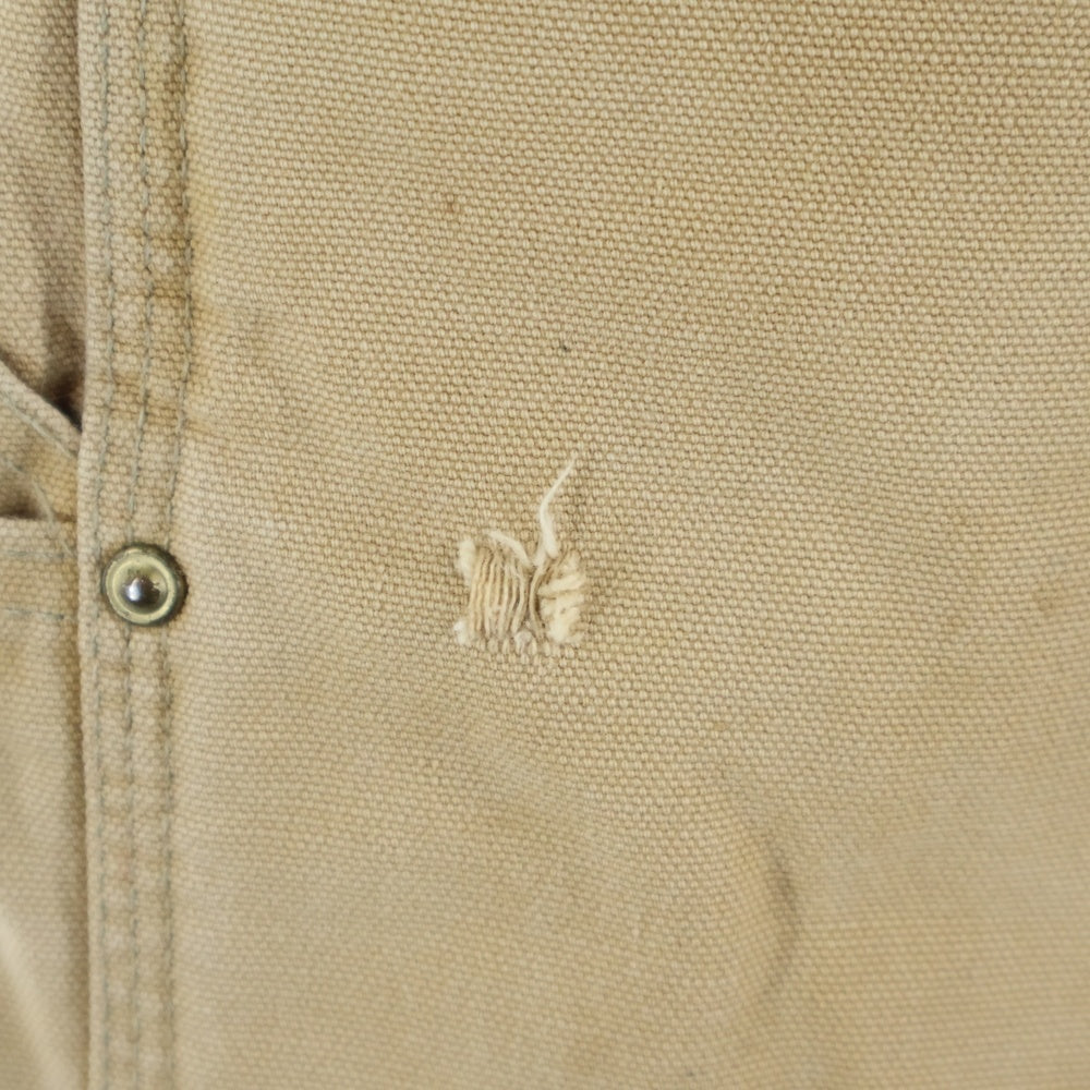 CARHARTT(カーハート) ロゴワッチ ダブルニー オーバーオール ベージュ