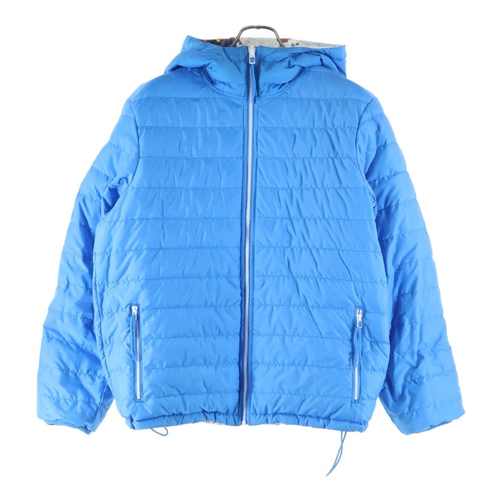 Levi's(リーバイス) ×SIMPSONS リバーシブル フーデッド 中綿 ブルゾン ジャケット ホワイト/ブルー