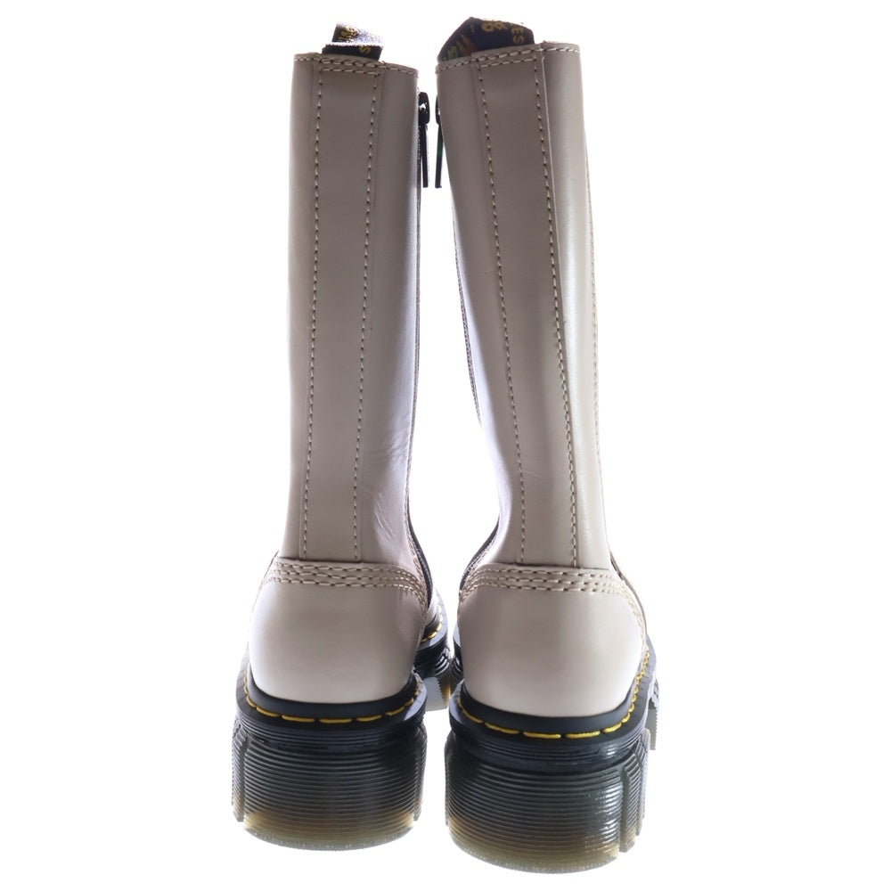 Dr.Martens(ドクターマーチン) Audrick Chelsea Tall Boots サイドゴア オードリック チェルシー ブーツ レディース ベージュ 30966348