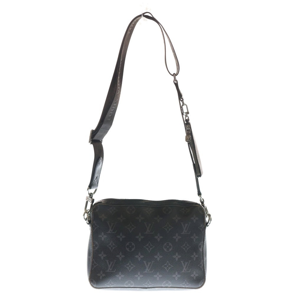 LOUIS VUITTON(ルイヴィトン) モノグラムエクリプス トリオメッセンジャー ショルダーバッグ ポーチ付き グレー M69443 レディース