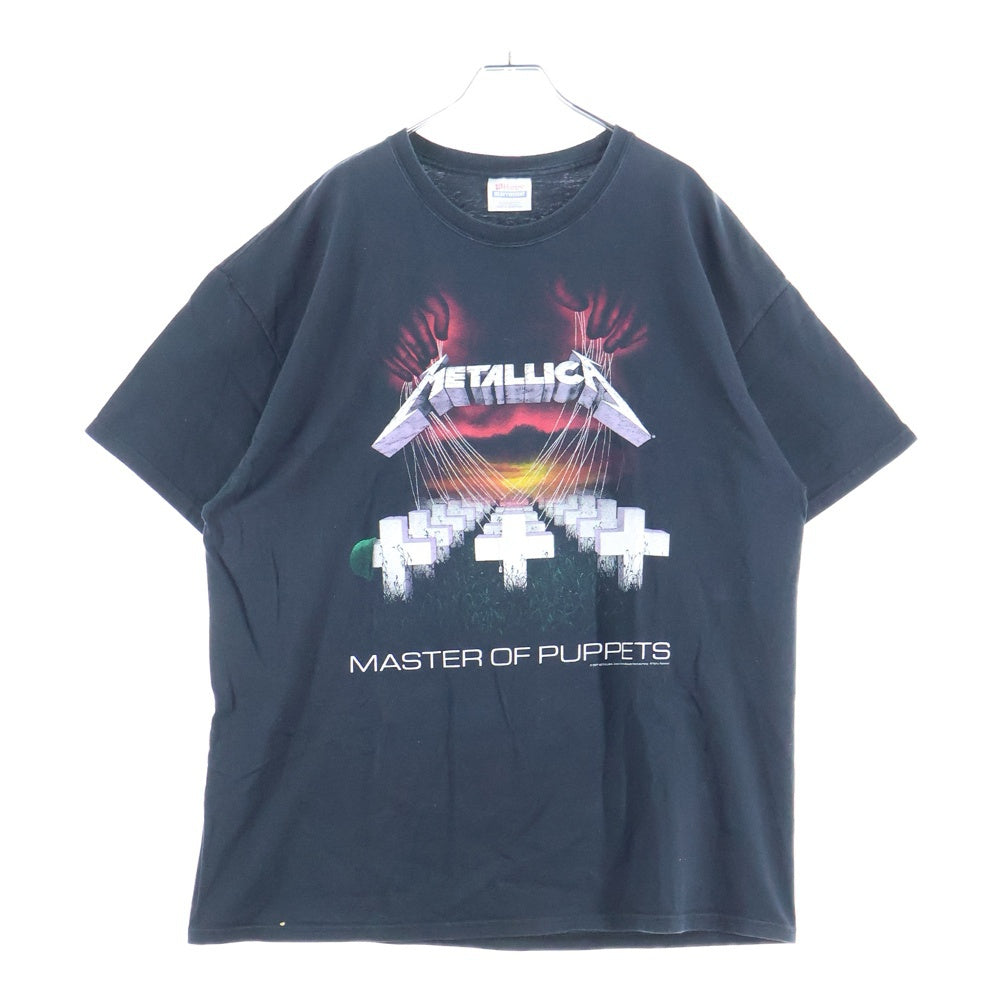 VINTAGE(ヴィンテージ) 00S VINTAGE METALLICA MASTER OF PUPPETS メタリカ ヴィンテージプリントTシャツ 半袖カットソー ブラック