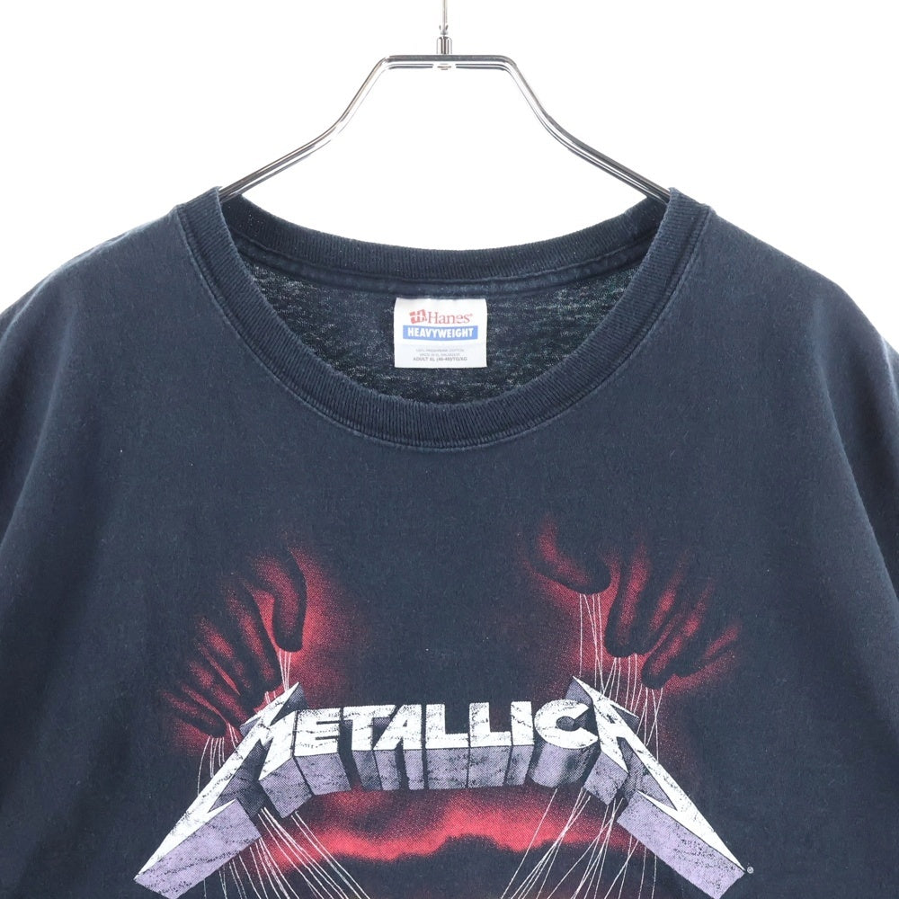 VINTAGE(ヴィンテージ) 00S VINTAGE METALLICA MASTER OF PUPPETS メタリカ ヴィンテージプリントTシャツ 半袖カットソー ブラック