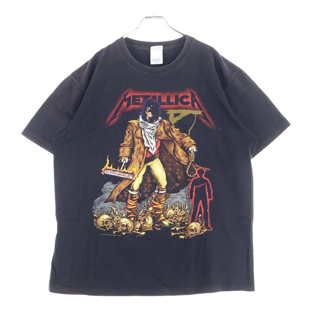 VINTAGE(ヴィンテージ) 00s METALLICA PUSHEAD THE UNFORGIVEN メタリカ パスヘッド アンフォーギヴン Tシャツ 半袖カットソー ブラック