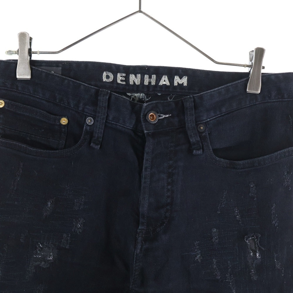 DENHAM(デンハム) RAZOR SLIM FIT ダメージ加工 デニムパンツ ブラック 27180-2-11519
