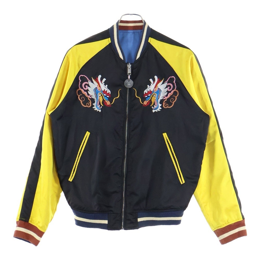 DIESEL(ディーゼル) サテン生地 龍刺繍 リバーシブル スーベニア