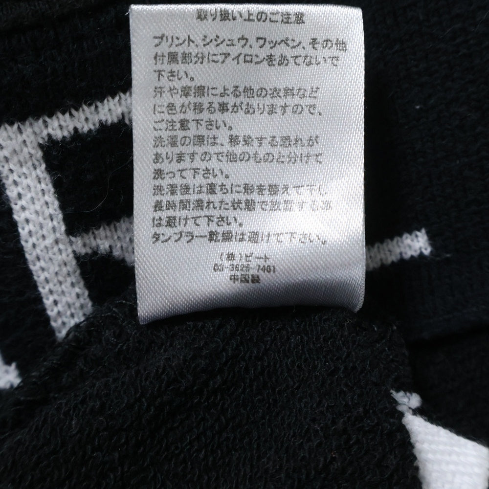 KARL KANI(カールカナイ) karl kani ロゴプリント クルーネック 半袖 スウェット Tシャツ カットソー ブラック