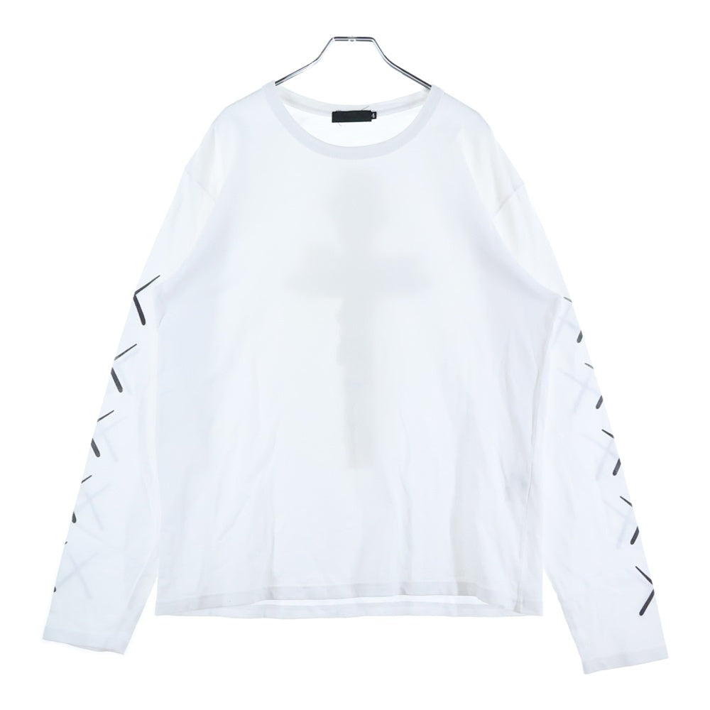 Original Fake(オリジナルフェイク) 00s × KAWS L/S TEE カウズ コンパニオン アームプリント クルーネック ロングスリーブ 長袖Tシャツ カットソー ホワイト