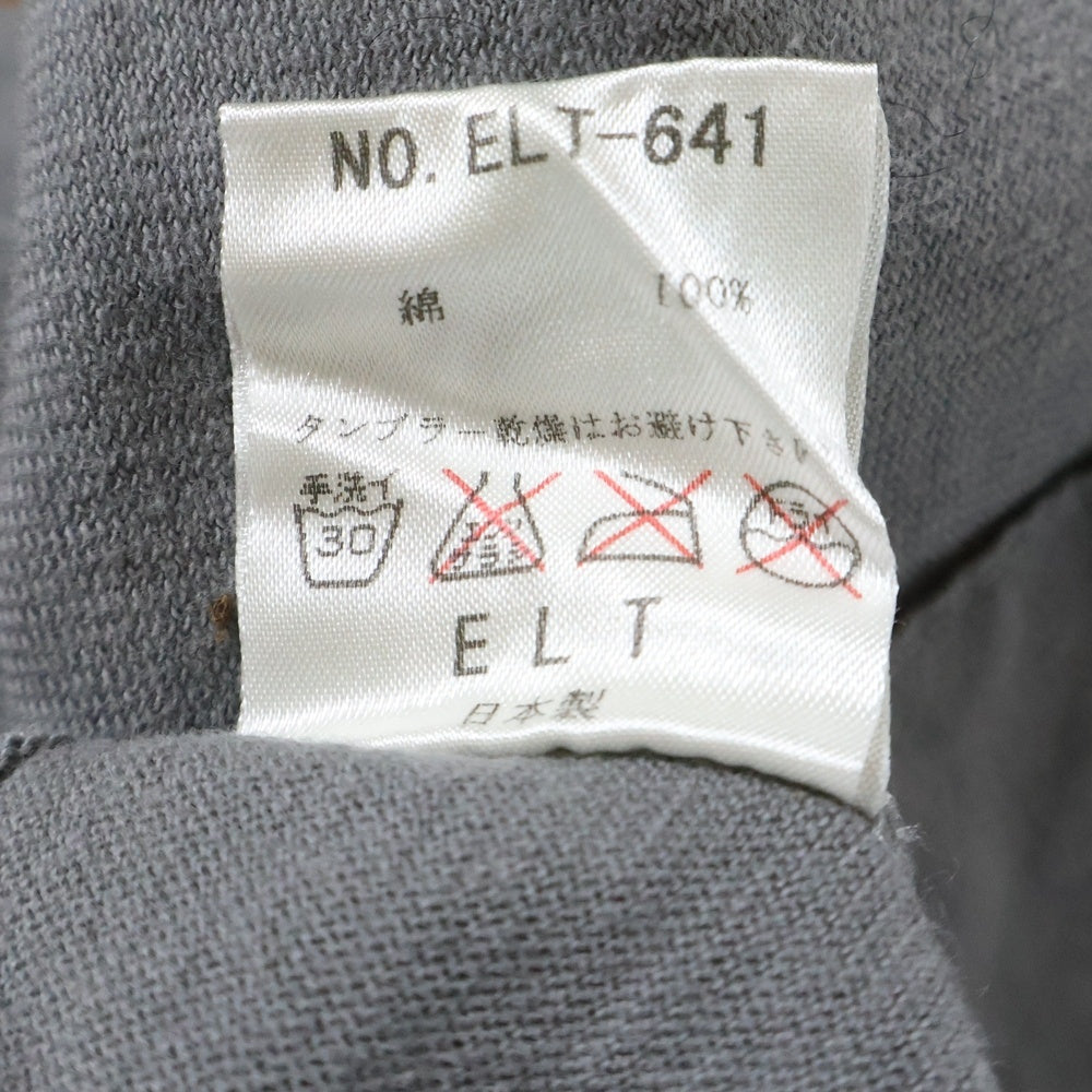 Let it Ride(レットイットライド) × ELT THE VANGUARD TEE ザ ヴァンガード クルーネック 半袖Tシャツ カットソー カーキ ELT-641