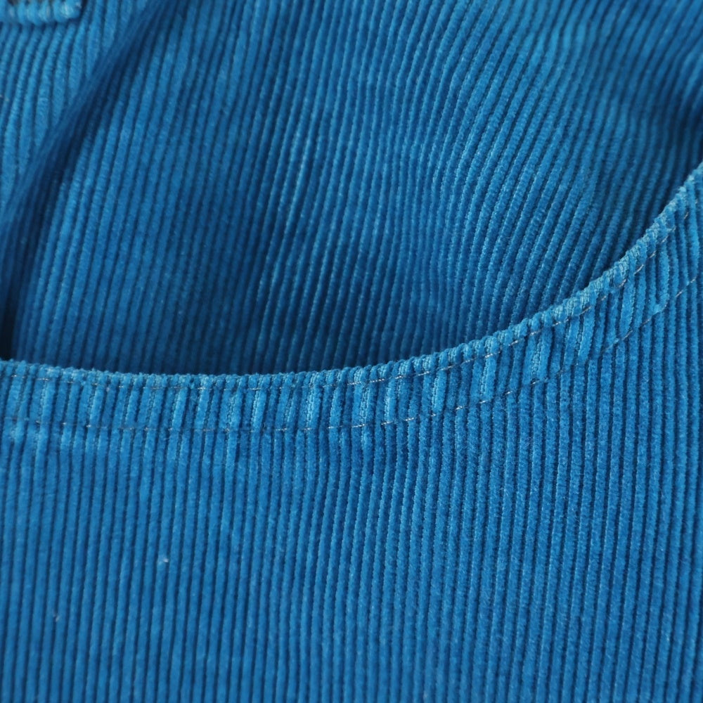 Levi's(リーバイス) 80s 519 TALONジップ コーデュロイ パンツ ターコイズブルー 519-1555