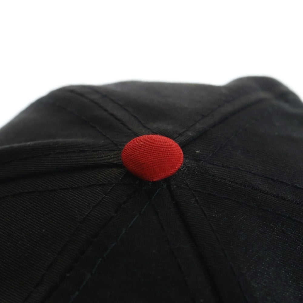 VINTAGE(ヴィンテージ) 90s VINTAGE Twins Enterprise Chicago Bulls NBA World Champions Fan Cap シカゴブルズ NBA ワールドチャンピオンズ ロゴ刺繍 ベースボールキャップ