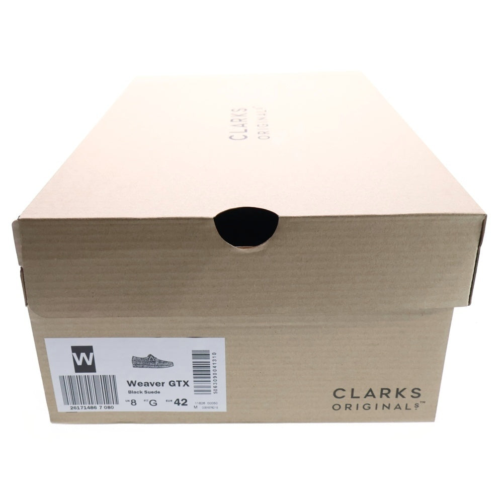 Clarks(クラークス) Weaver GTX ワラビー ゴアテックス ローカットスニーカー ブラック US9/26.5cm 26171486