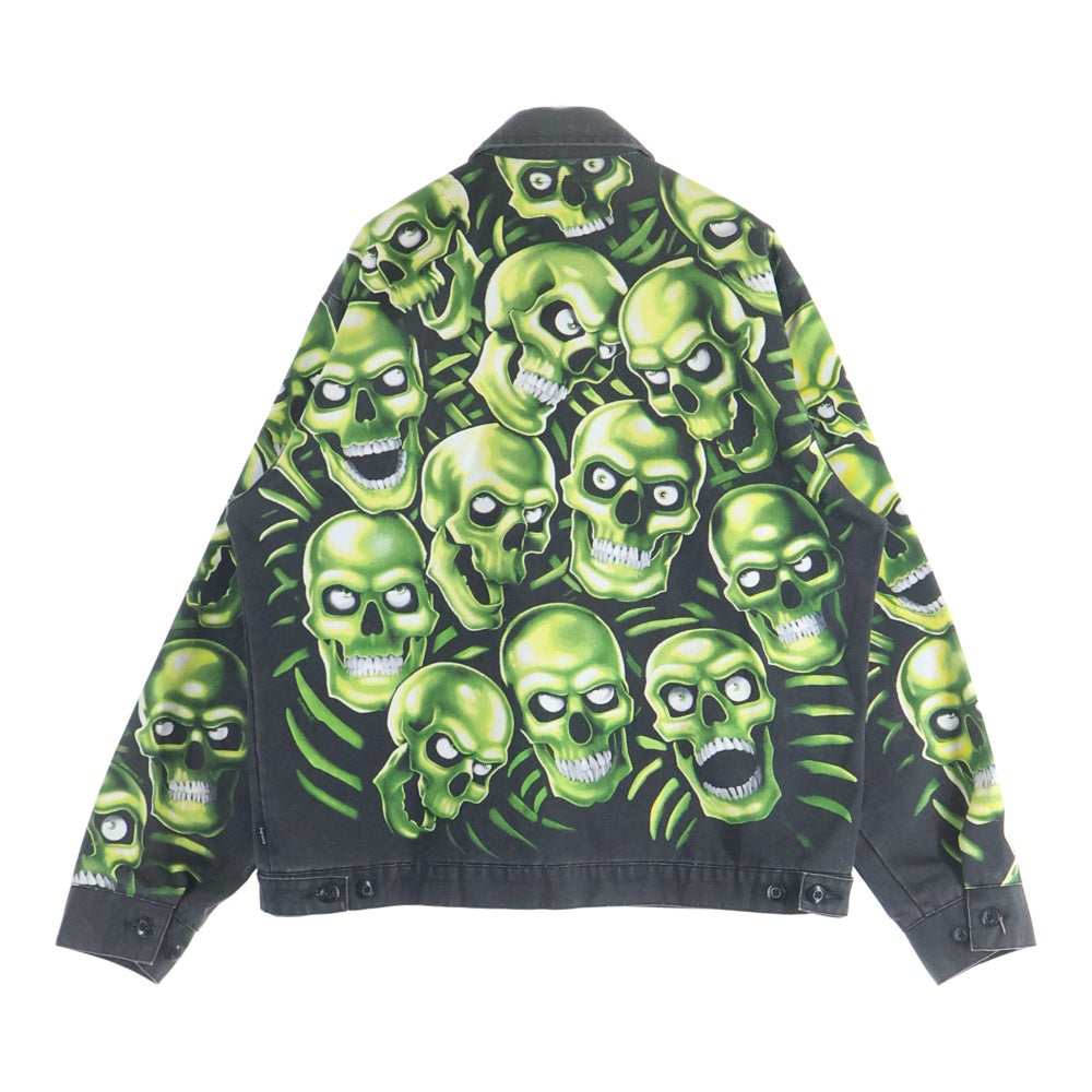 SUPREME(シュプリーム) 18SS Skull Pile Work Jacket スカルパイル ワークジャケット ジャケット ブラック