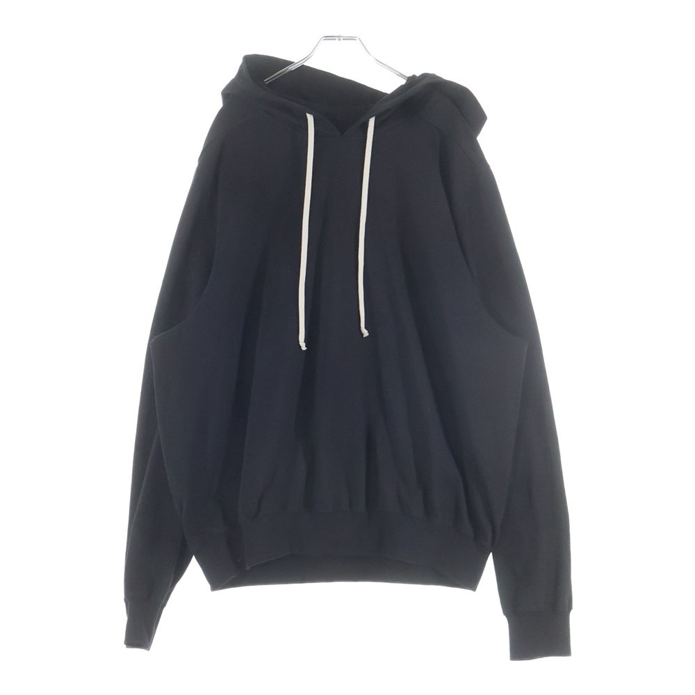 Rick Owens(リックオウエンス) 25AW Drawstring Hoodie ドローストリング プルオーバーパーカー フーディー ブラック RU02E1281-BA