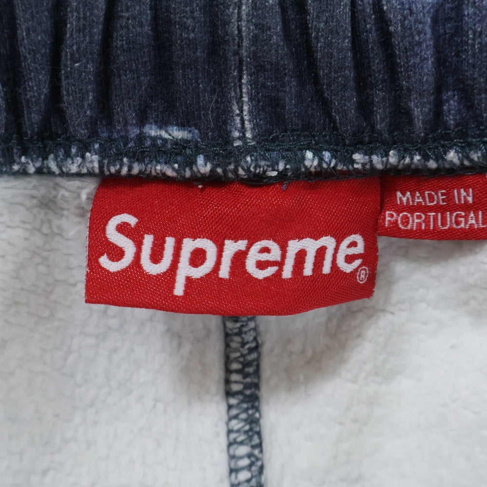 SUPREME(シュプリーム) 20AW Blocks Sweatpant ブロックス 総柄 スウェットパンツ ネイビー