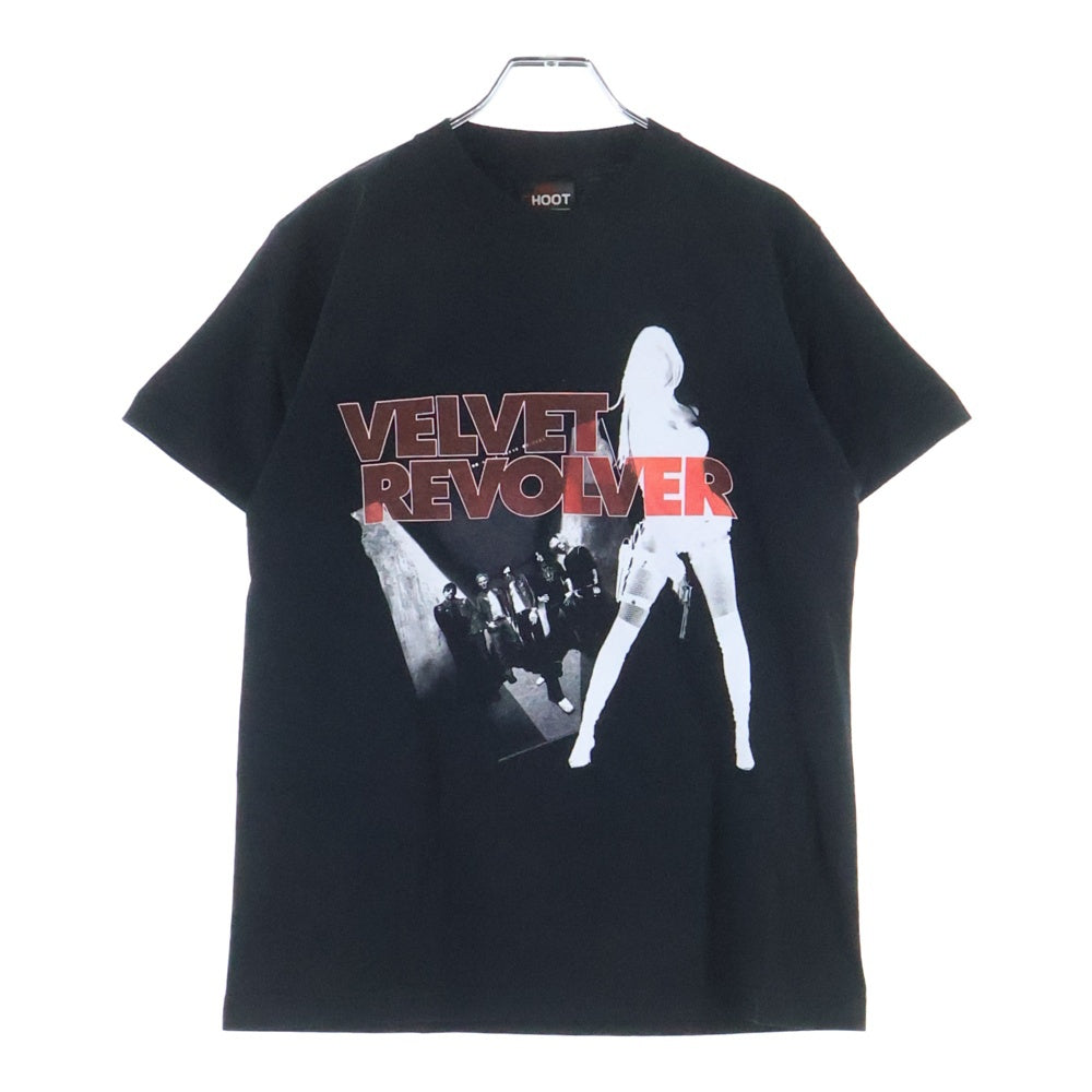 VINTAGE(ヴィンテージ) 00s VELVET REVOLVER EORLD TOUR ヴェルヴェットリボルバー 両面プリント 半袖Tシャツ カットソー ブラック