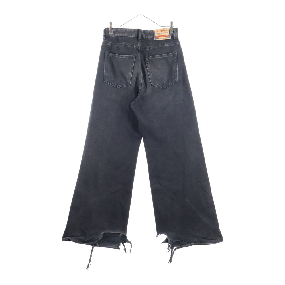 DIESEL(ディーゼル) Relaxed Jeans 1996 D-SIRE リラックス ルーズフィット ウォッシュド デニムパンツ ブラック A06926