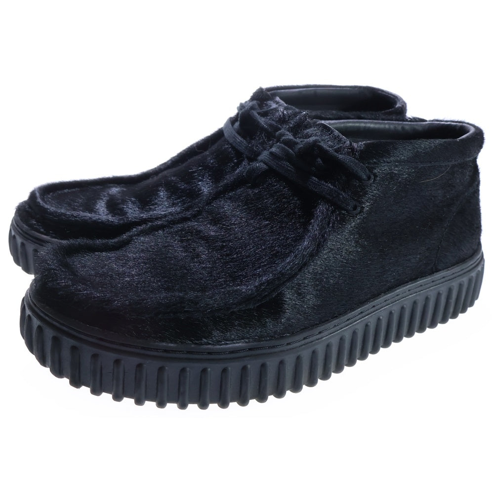 MARTINE ROSE(マーティンローズ) ×Clarcks Torhill Hi Black Interest Leather クラークス トーヒル ハイ インタレスト レザー ブーツ ブラック
