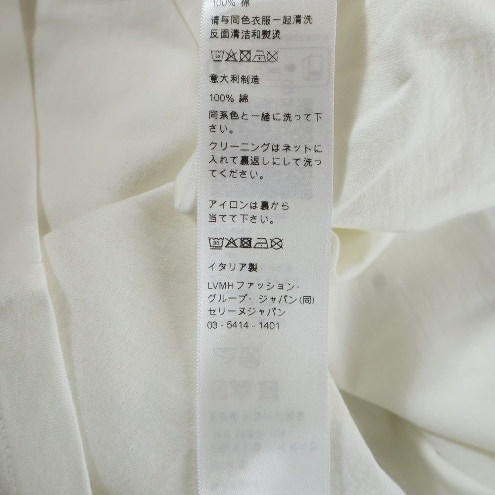 CELINE(セリーヌ) 25AW ロゴ刺繍 ルグラン リンガーTシャツ ホワイト RX0AV671Q