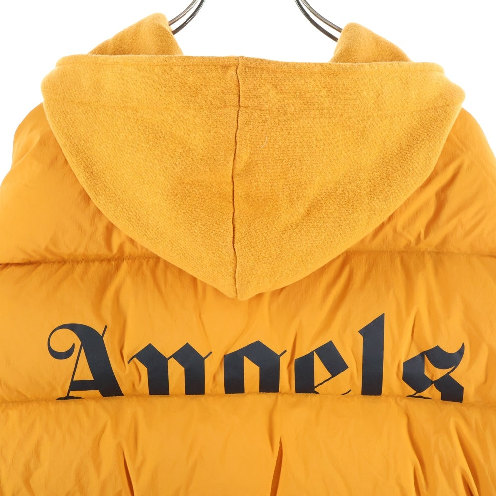 MONCLER GENIUS(モンクレール ジーニアス) 21AW × Palm Angels DOWN HOODIE パーム エンジェルス ロゴワッペン バックプリント ダウンジャケット G209L8N00004 899IA