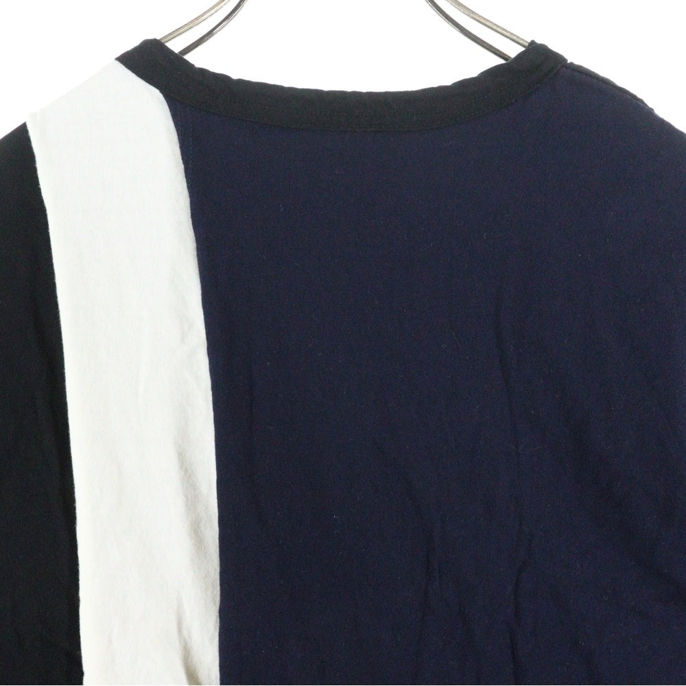 s'yte(サイト) 25SS TRIPLE LAYERED トリプル レイヤード クルーネック 半袖Tシャツ カットソー ブラック UT-T19-806
