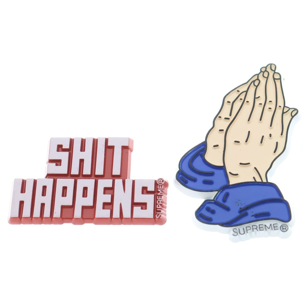 SUPREME(シュプリーム) 12SS Magnets Pig Police & Shit Happens & Praying Hands マグネット 3体セット マルチ