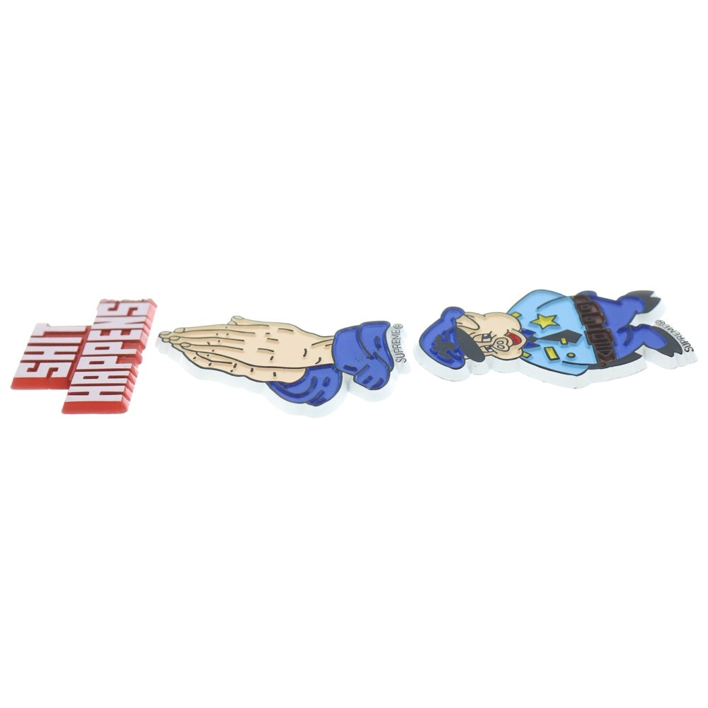 SUPREME(シュプリーム) 12SS Magnets Pig Police & Shit Happens & Praying Hands マグネット 3体セット マルチ